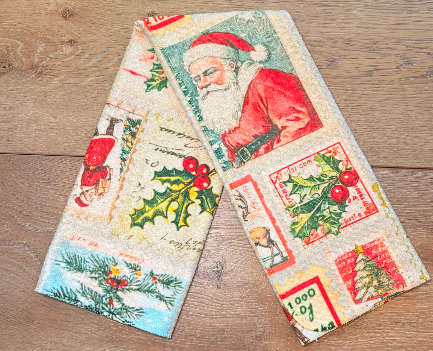 Vintage Stamp Towel