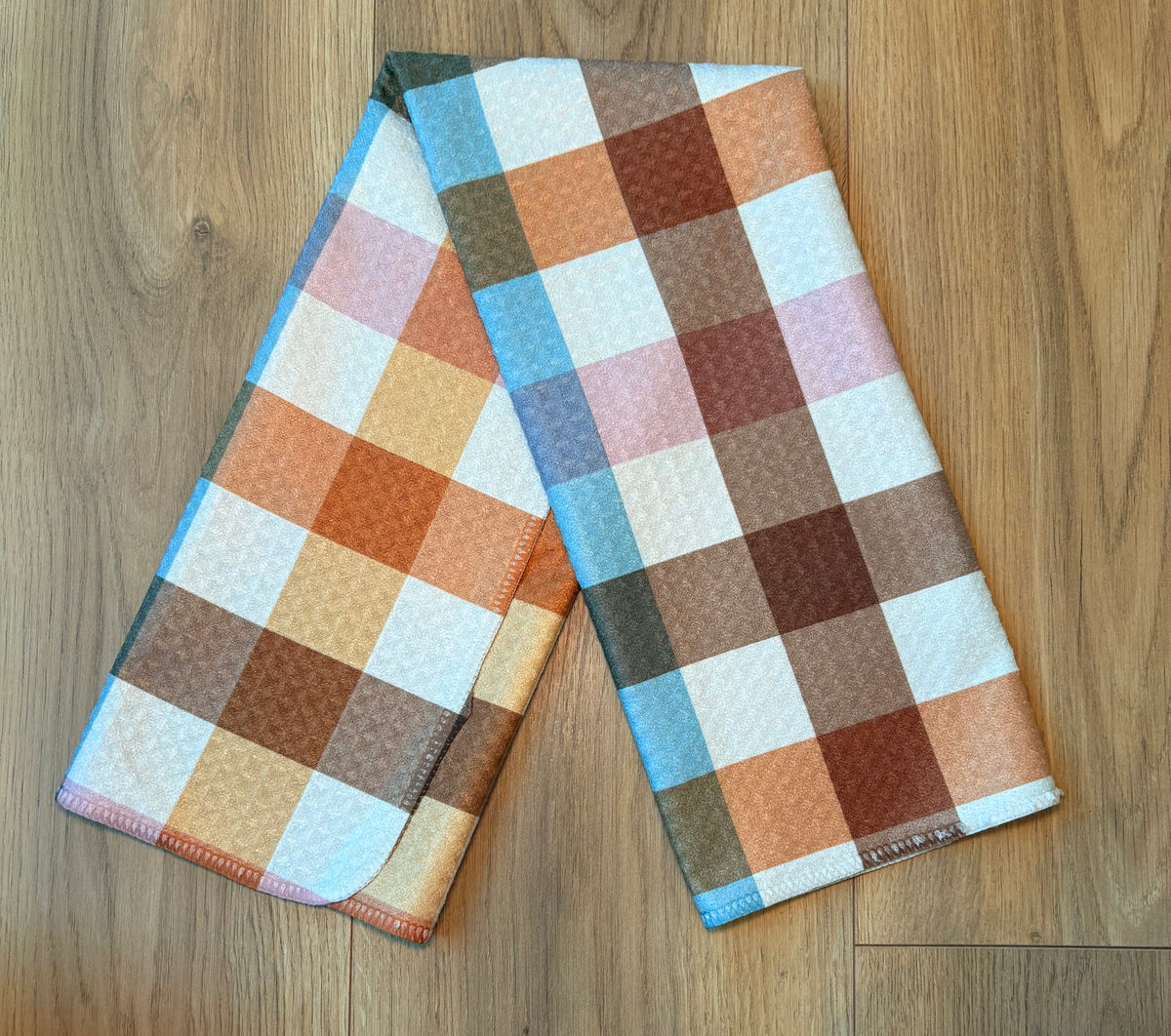 Fall Plaid Hand Towel