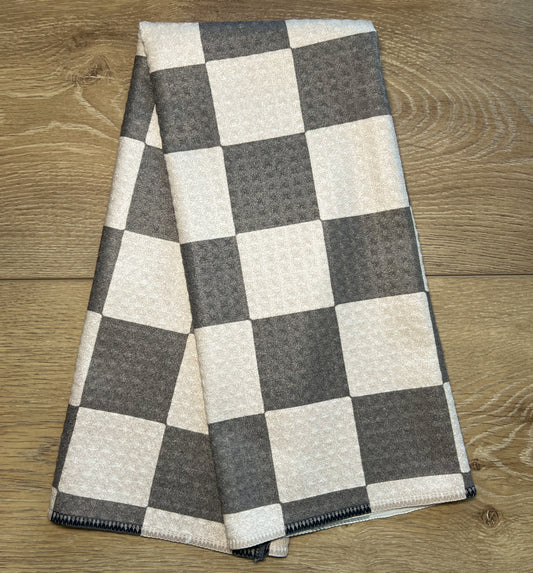 Black & Cream Towel