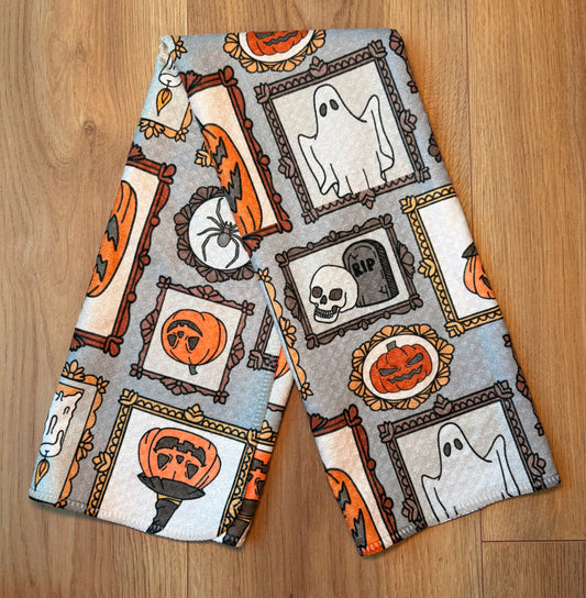 Spooky Frames Hand Towel