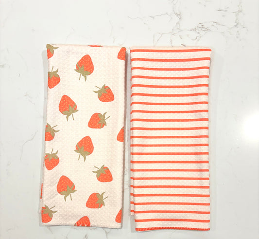 Berry Sweet Double Hand Towel Set