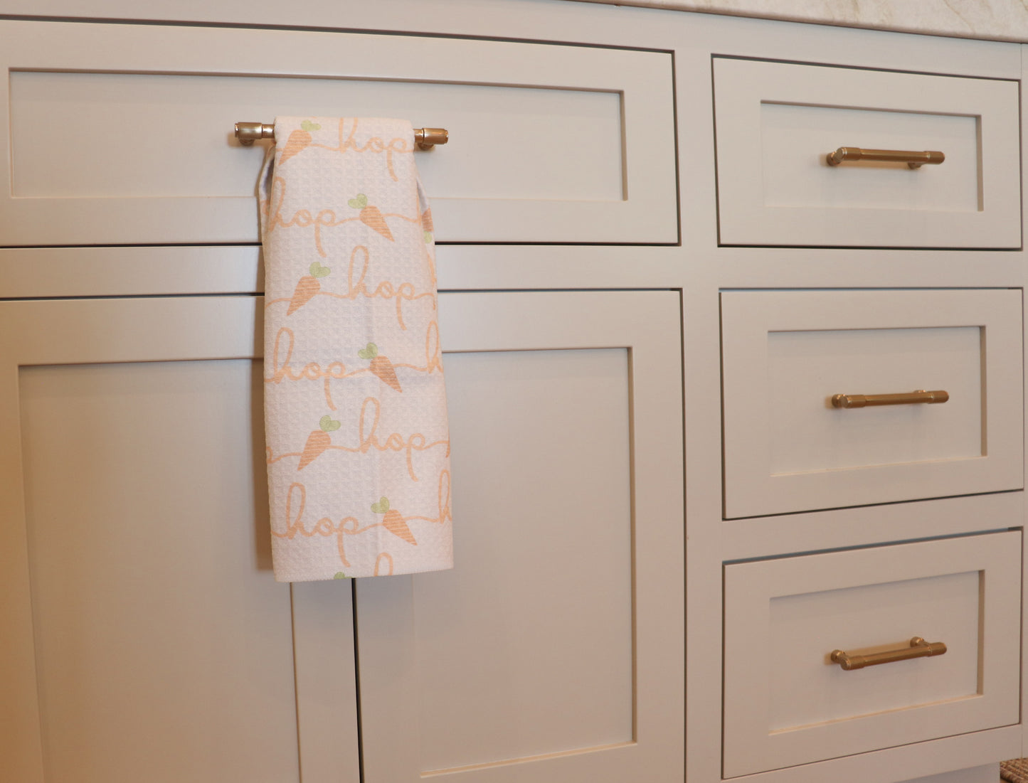 Easter Hop Hand Towel