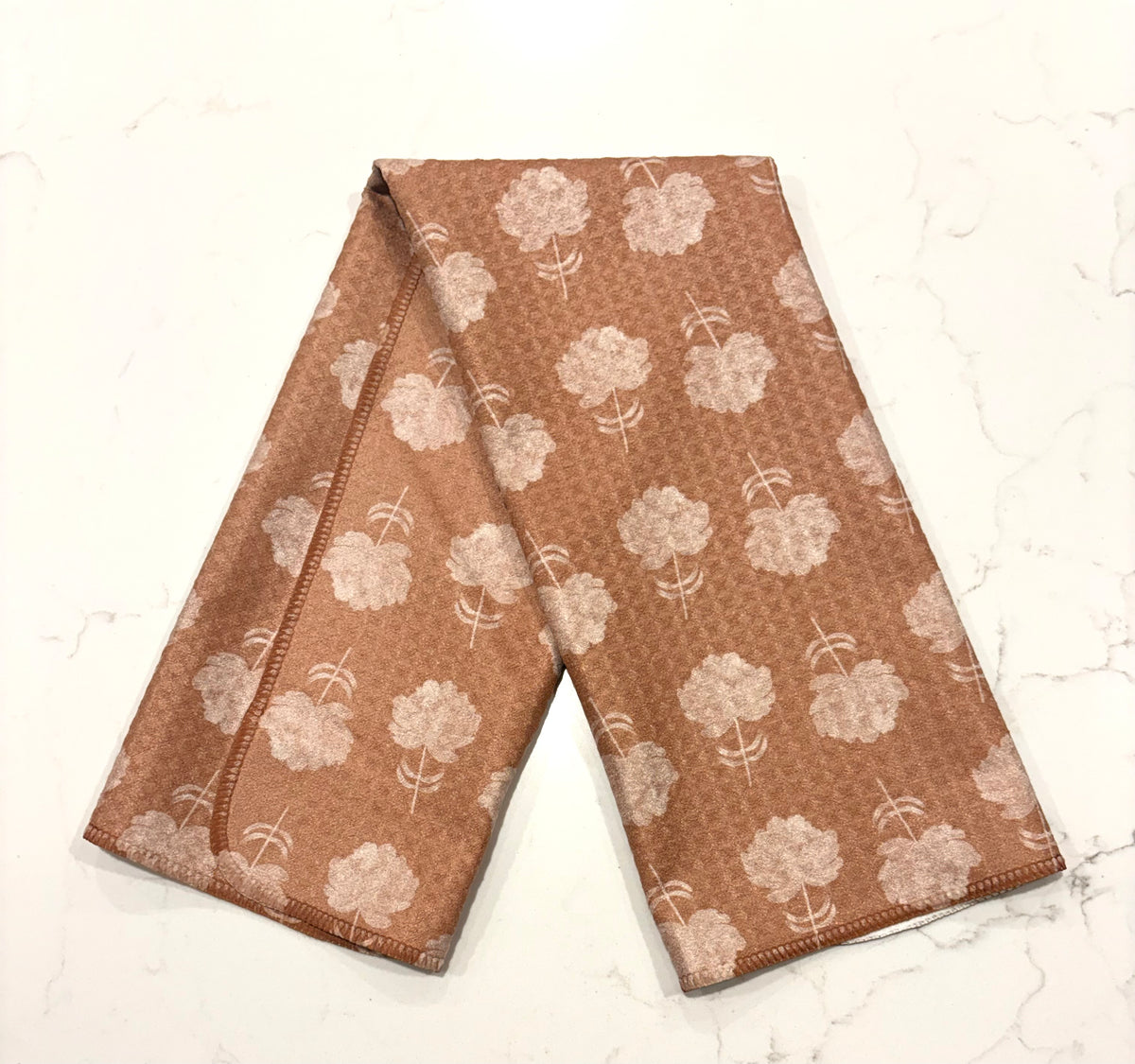 Mauve Peonies Hand Towels