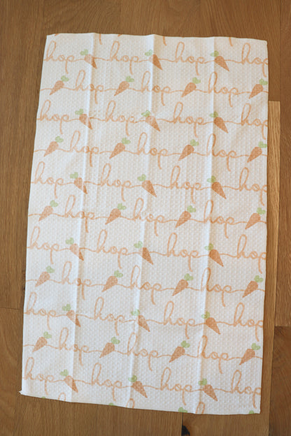 Easter Hop Hand Towel