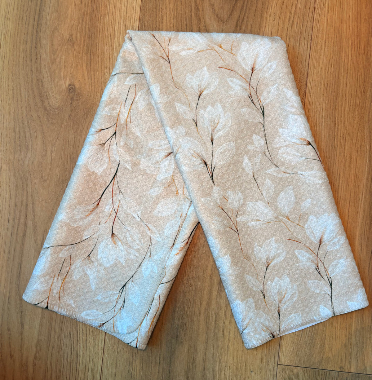 Neutral Floral Hand Towel
