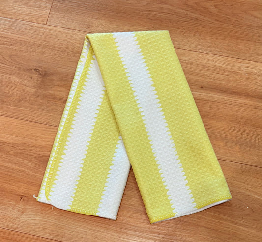 Yellow Stripe Hand Towel