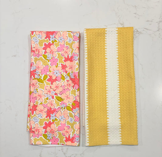 Goldie Double Hand Towel Set