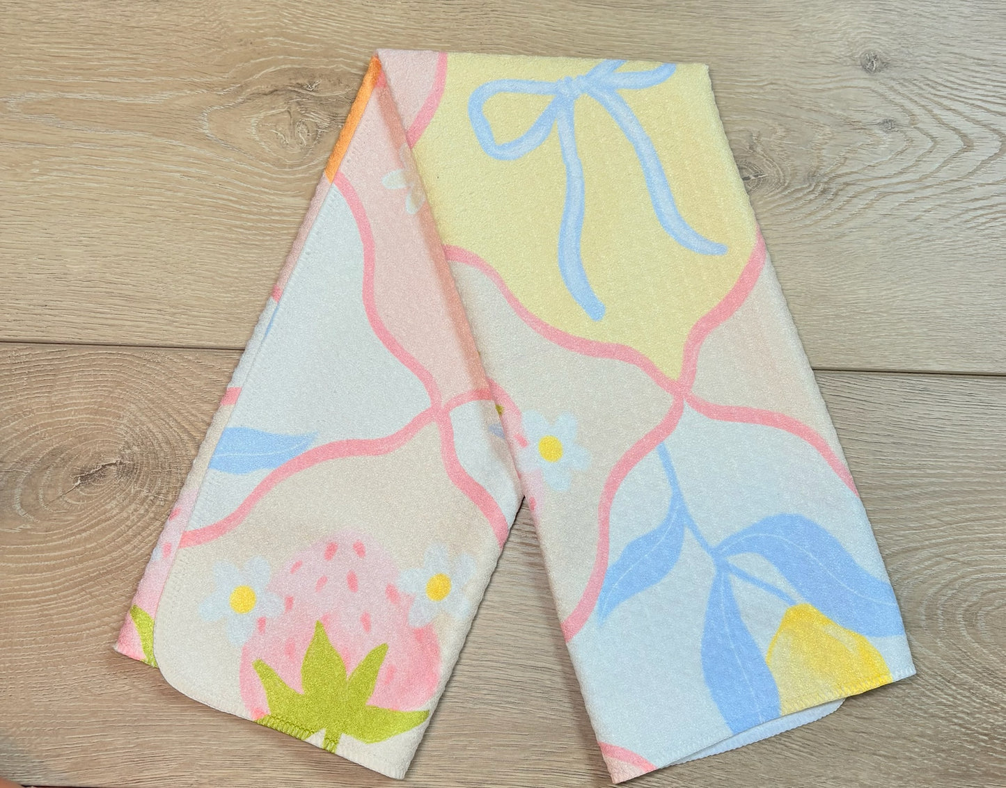 Fruit Crisscross Hand towel