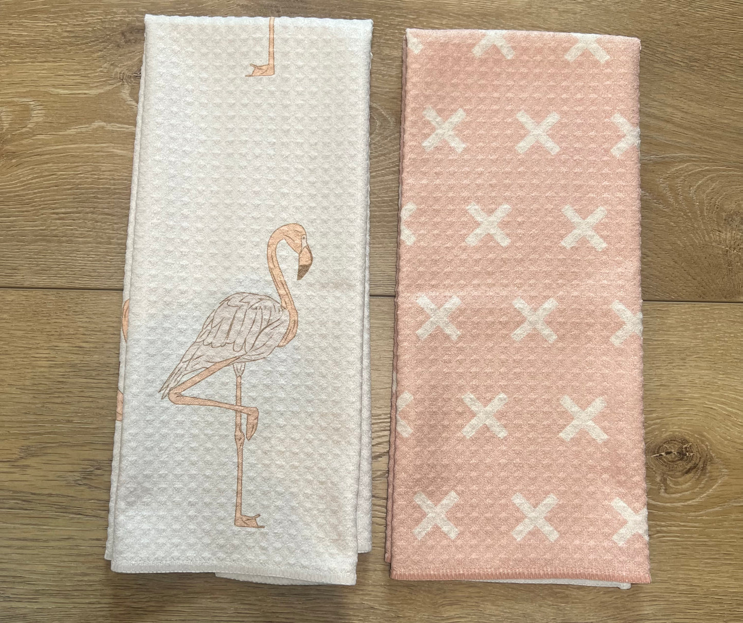 Flamingo Hand Towel Set