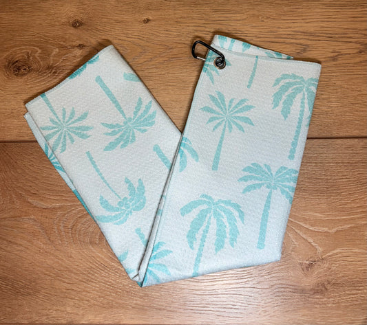 Palm Tree Golf Towel